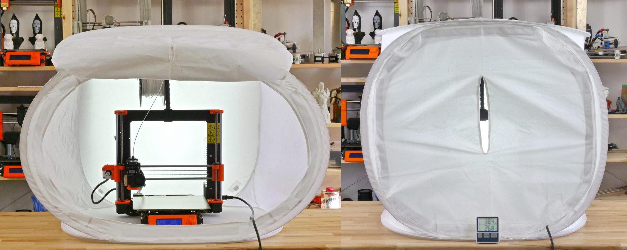 How To Build A Simple Cheap Enclosure For Your 3d Printer Prusa