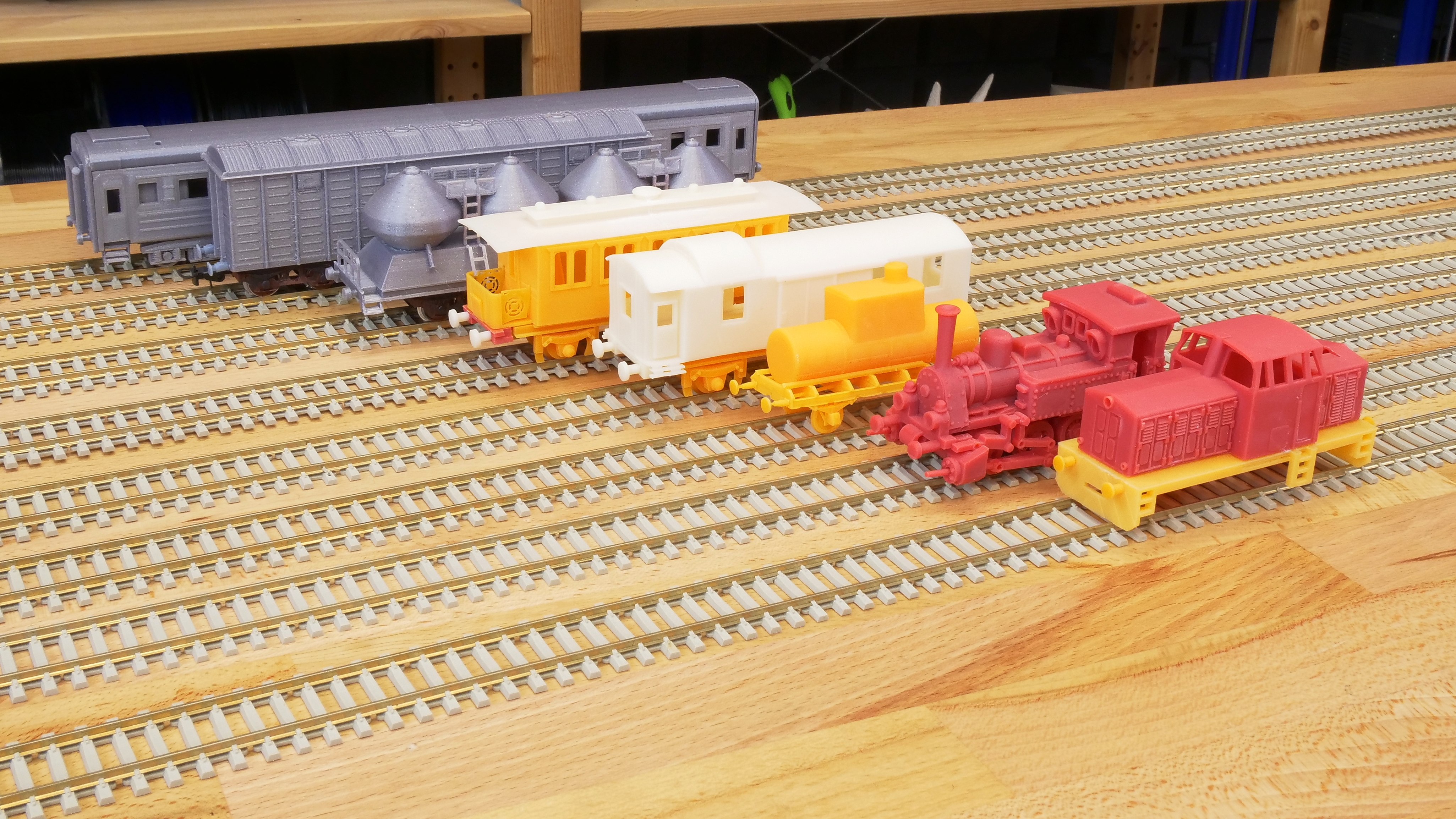 3d Printed Railway Models Part Ii Trains And Buildings Prusa